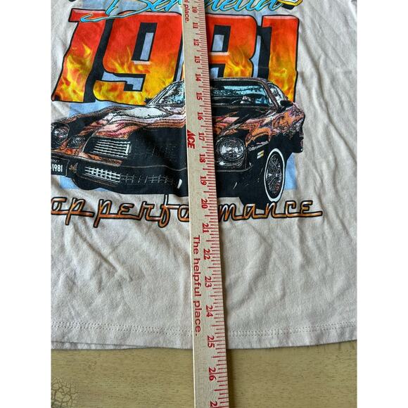 VTG Chevrolet Camaro t-Shirt m 1981 Berlinetta American Classic Old  Retro - Picture 6 of 7